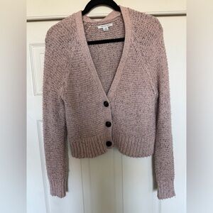 Pink American Eagle Cardigan with Buttons